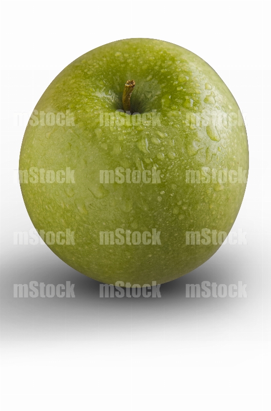 Manzana verde entera