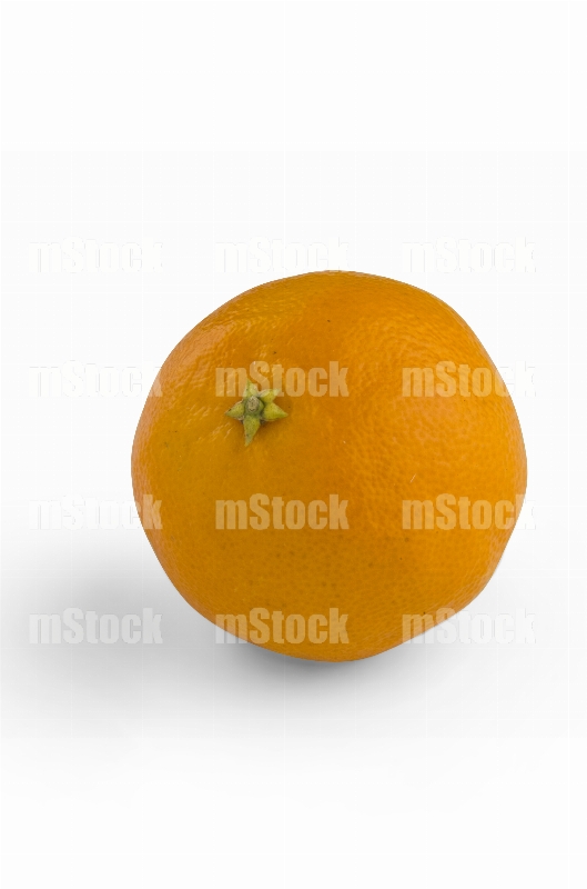 Naranja madura jugosa