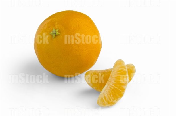 Gajos de naranja