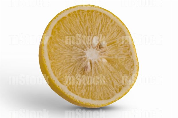 Naranja cortada