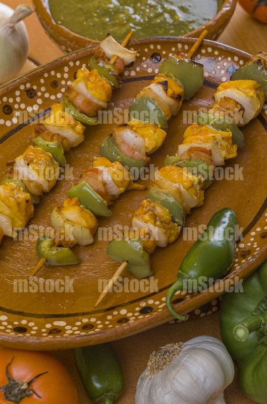 Brocheta de Pollo
