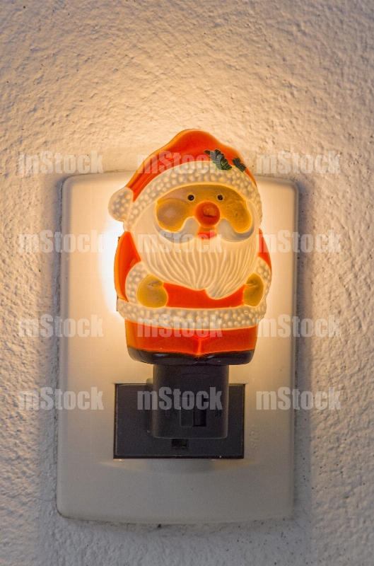Lámpara de Santa Claus
