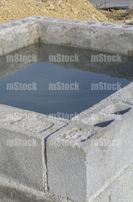 Cisterna en Construcción
