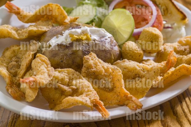 Camarones Empanizados