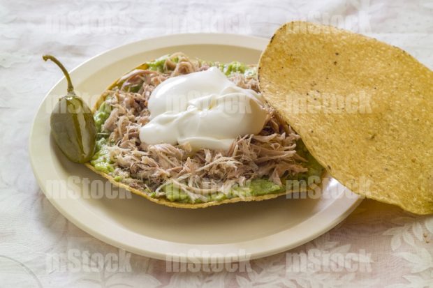 Tostada de Pollo 10