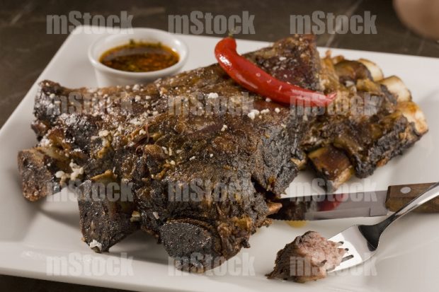 Costillar de ribeye
