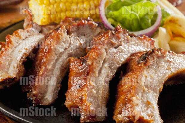 Costillas de cerdo en salsa barbecue 5