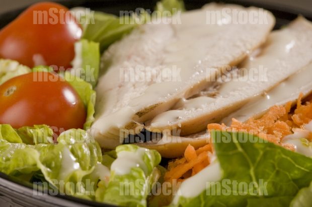 Ensalada con pechuga de pollo 3