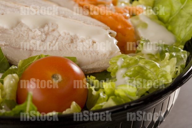Ensalada con pechuga de pollo 4