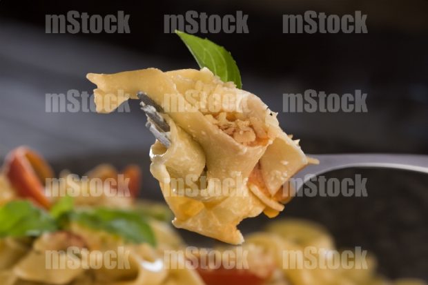 Fettuccine carbonara