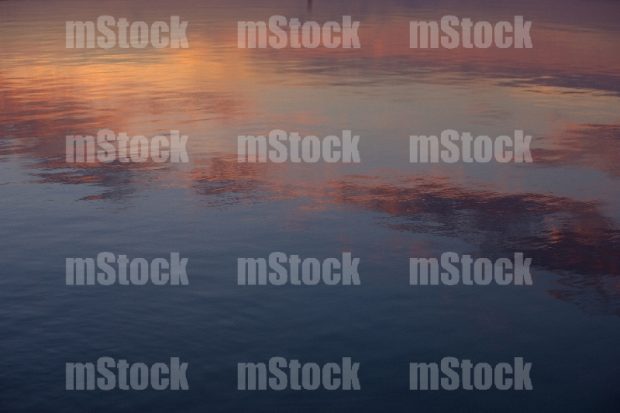 Atardecer en Lago