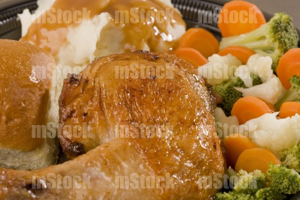 Pollo al horno con verduras 1