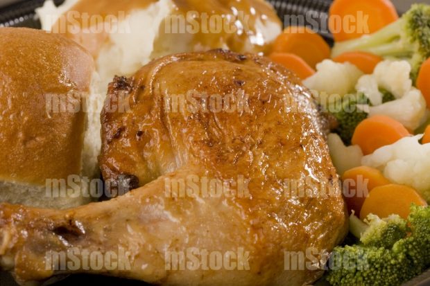 Pollo al horno con verduras 3