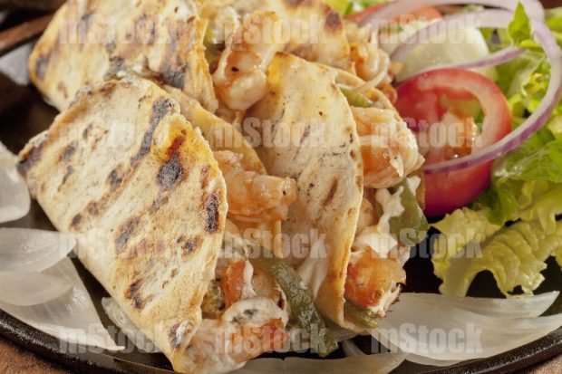 Taco gobernador de camaron