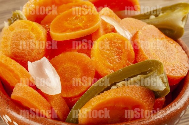 Zanahorias en Escabeche