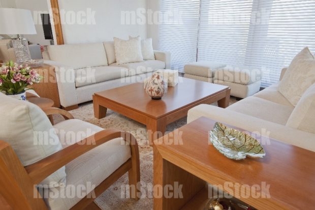 Sala de Madera Moderna 1