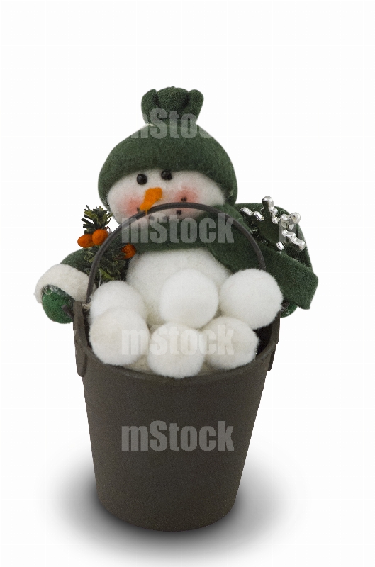 Adorno Navideño Mono de Nieve 1