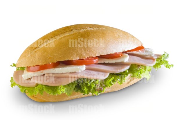 Torta de Jamón y Queso en Pan Francés