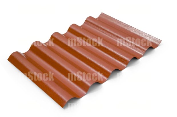 Lámina Ondulada Terracota