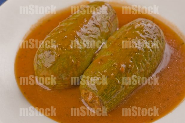Calabazas rellenas Kousa Mahshi