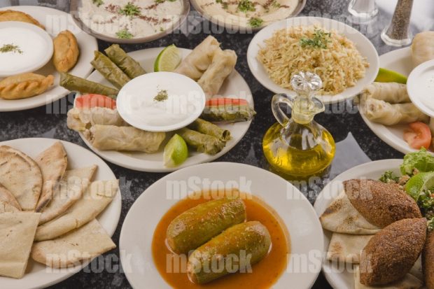 Cocina Libanesa Platillos Surtidos