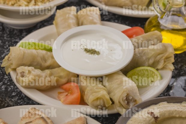 Comida Libanesa Hojas de Repollo