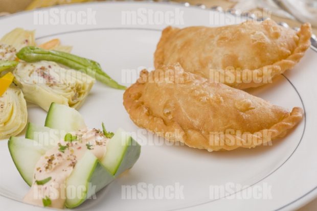 Fatayer de Carne closeup