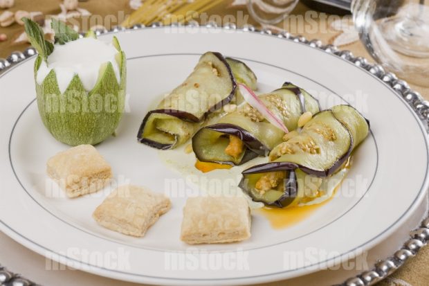 Rollitos de Berenjena