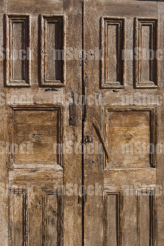 Puerta Rústica de Madera