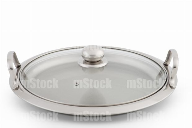 Comal de acero inoxidable