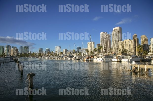 Embarcadero en Oahu Hawaii
