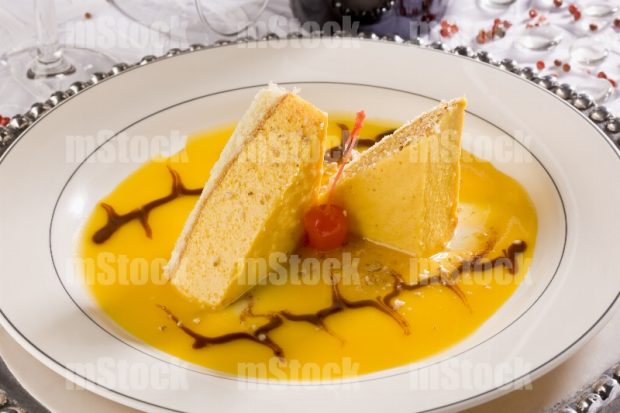 Flan de Mango