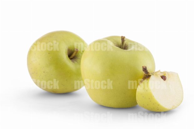 Manzanas Verdes y rebanada