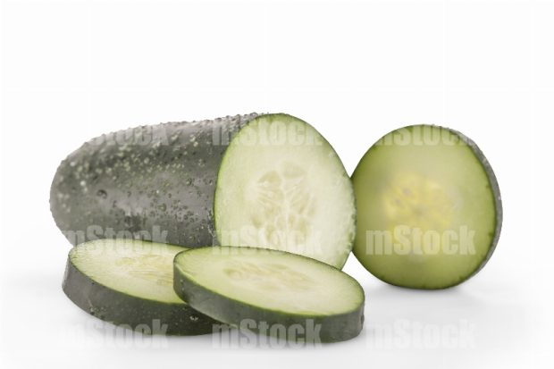 Pepino rebanado