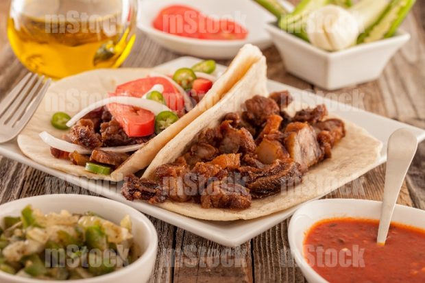 Tacos de chicharrón 1