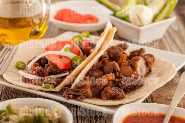 Tacos de chicharrón 3