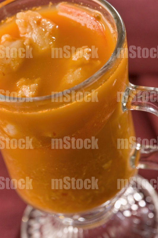 Caldo de Camarón mexicano