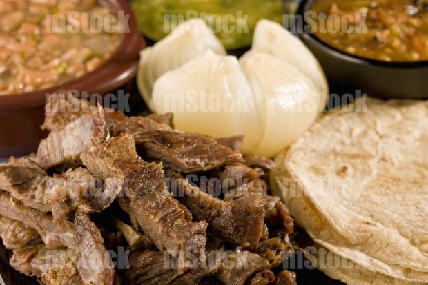 Fajitas de arrachera