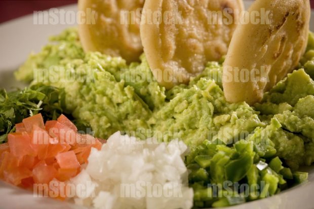 Guacamole como entrada