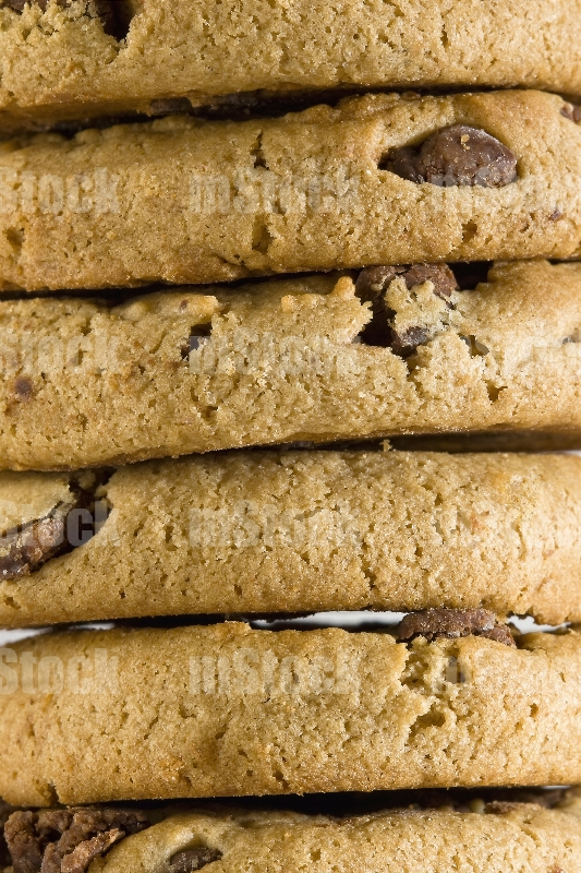 Galletas con chispas de chocolate