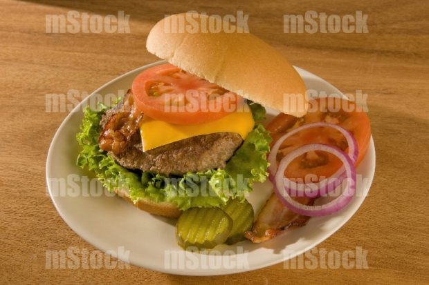 Hamburguesa casera