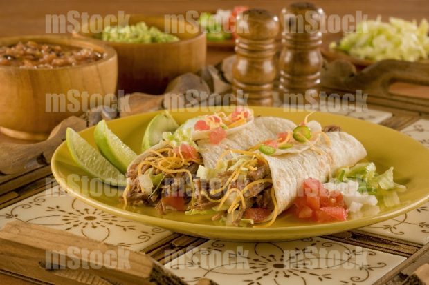 Burritos de Deshebrada