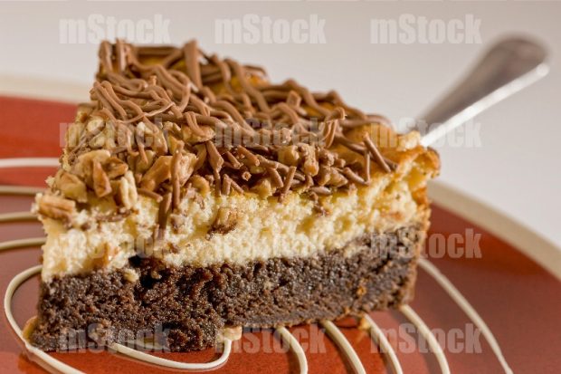 Cheesecake Tortuga rebanada