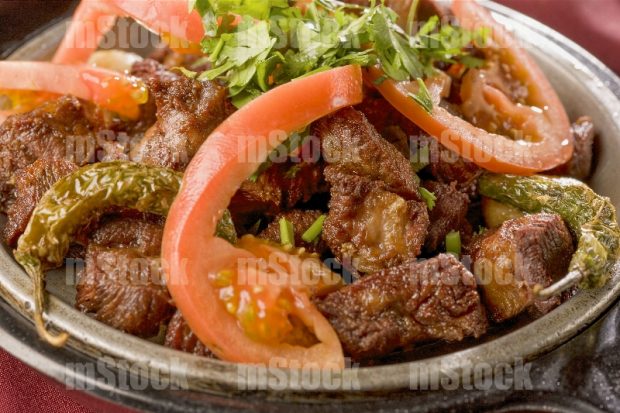 Chicharrón de ribeye botana