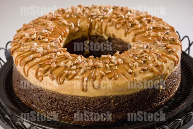 Chocoflan con Nuez