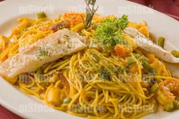 Fideua de Mariscos