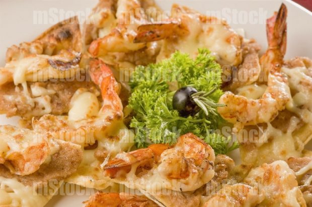 Nachos de Camarón