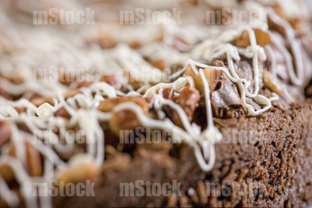 Pastel de Brownie y nuez