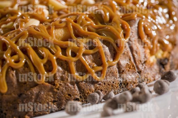 Pastel de Snickers