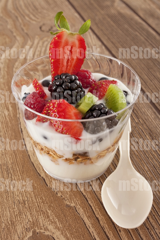 Copa de Yogurt con frutas